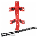 INDUSTRIAL SCIENTIFIC Gas Cylinder Holder Wall Mount