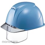 ESCO Helmet with ventilation holes/wide shield lens/blue
