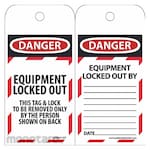 NMC Danger Equipment Locked Out Tag