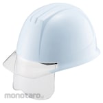 TANIZAWA Helmet with Air Light with Shield Surface PC Transparent Eaves Type