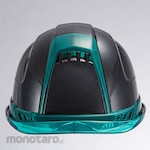 Toyo Safety (formerly Toyo Bussan Kogyo) Helmet with shield Vendee Plus Black metallic paint