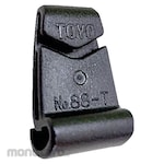 Toyo Safety Toyo Klip Kacamata Keselamatan untuk Helm dengan Alur (Penahan Gogel Helm)