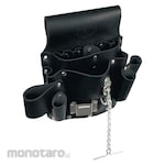 KLEIN Leather tool pouch 8 pockets