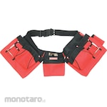 Kennedy Double Nail Bag & Combi Polyester Tool Pouch (Tas Perkakas Pinggang)