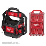 MILWAUKEE TOOL EQUIPMENT PACKOUT 10 Tote + Compact Organizer