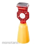 ESCO LED On-Site Flashing Light Solar Charging for Cone Red (Lampu Peringatan)