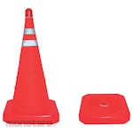 Iwasaki Seisakusho Telescopic Folding Cone Pylon with LED light