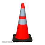 SAFELINE Traffic Cone Black Base (Kerucut Lalu Lintas)