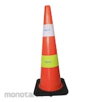 TONATA Traffic Cone with Black Base (Kerucut Lalu Lintas)