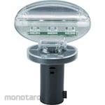 TRUSCO Solar LED Cone Light (Lampu Safety Cone Tenaga Surya)