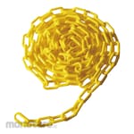 MITSUGIRON Plastic chain 6mm 3m cut yellow SF-65-Y