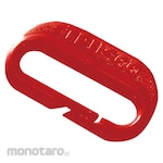 TRUSCO Plastic chain joint (5 pieces) red