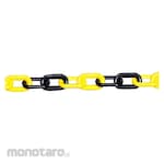 Unit Plastic chain (yellow/black) 1.5m