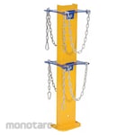 VESTIL Gas Cylinder Caddy for Forklift