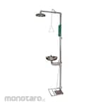 SAFEGUARD Combination Safety Shower Stainless Steel