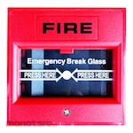 TONATA Emergency Break Glass Fire Alarm (Tombol Alarm Kebakaran Manual)