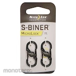NiteIze S-Biner MicroLock Stainless Steel