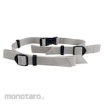 TF SERVICE Fall prevention belt for steel rack, 2400mm for Egard rack, 1 piece, load capacity approx. 100kg