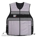 Mokoworkwear Vest WP Grey Silver (Rompi Kerja Safety)
