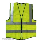 Sapro Safety Vest with Zipper and Pocket