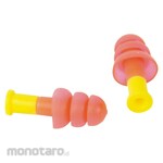 TRUSCO Bulk purchase earplugs 3-tier flange type 25dB 50 pairs