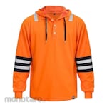 Mokoworkwear Hoodie Orange (Jaket Hoodie Safety)