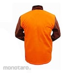 allsafe Welding Jacket Cowhide Split Leather & Flame Retardant Sateen