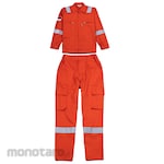 IMJ Cotton Working Wear Suit Orange