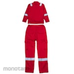 IMJ Cotton Working Wear Suit Red