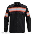 Mokoworkwear Wearpack Black Orange (Pakaian/Baju Pelindung Kerja)