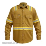 Mokoworkwear Wearpack Khaki Yellow (Pakaian/Baju Pelindung Kerja)