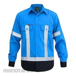 Mokoworkwear Wearpack Light Blue Black (Pakaian/Baju Pelindung Kerja)