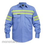 Mokoworkwear Wearpack Light Blue Lime (Pakaian/Baju Pelindung Kerja)