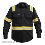 Mokoworkwear Wearpack Coverall Black-Yellow (Pakaian/Baju  Pelindung Kerja)