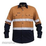 Mokoworkwear Wearpack Coverall Brown Navy (Pakaian/Baju  Pelindung Kerja)