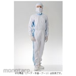 TOYO LINT FREE Dust-proof Clothing White x Blue FC131A-12