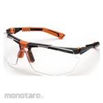 UNIVET Safety/Protection Glasses Single-Lens 5X1 black x orange (Kacamata Safety)