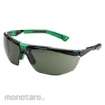 UNIVET Safety/Protection Glasses Single-Lens 5X1 metal gray x green gray Lenses (Kacamata Safety)