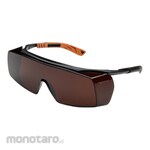 UNIVET Safety/Protection Glasses Single-Lens overglass 5X7 amber Lens (Kacamata Safety)