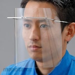 ESCO Face Guard Titanium Holder/3 Shield (Pelindung Wajah)