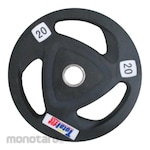 Total Fitness Rubber Plate
