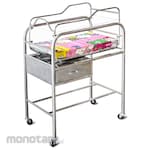Indomed Baby Trolly Stainless Steel Matras Plus Laci