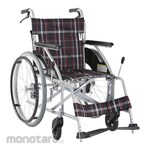 NAVIS Wheelchair Self-Propelled/Aluminum/Folding/Self-Sealing Tire