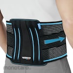 VISSCO Pro Lumboset Advance Belt Contoured Black-Support Lumbar