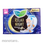 Laurier Sanitary Pad Relax Night with Gathers (Pembalut)