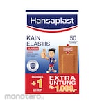 Hansaplast Elastic Wound Plaster Cloth Jumbo (Plester Luka Elastis)