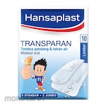 Hansaplast Elastic Wound Plaster Transparent (Plester Luka Tahan Air)