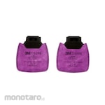 3M Secure Click Particulate Filter P100 with Nuisance Level Acid Gas Relief