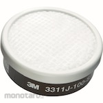 3M Gas & Vapor Respirator 3311J-100