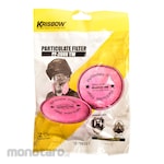 KRISBOW Filter Kapas Particulate untuk Masker